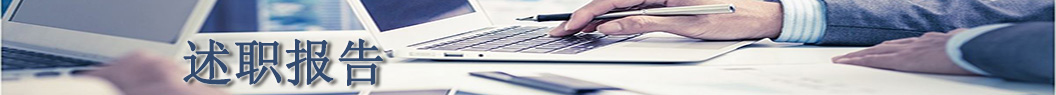 述職報告
